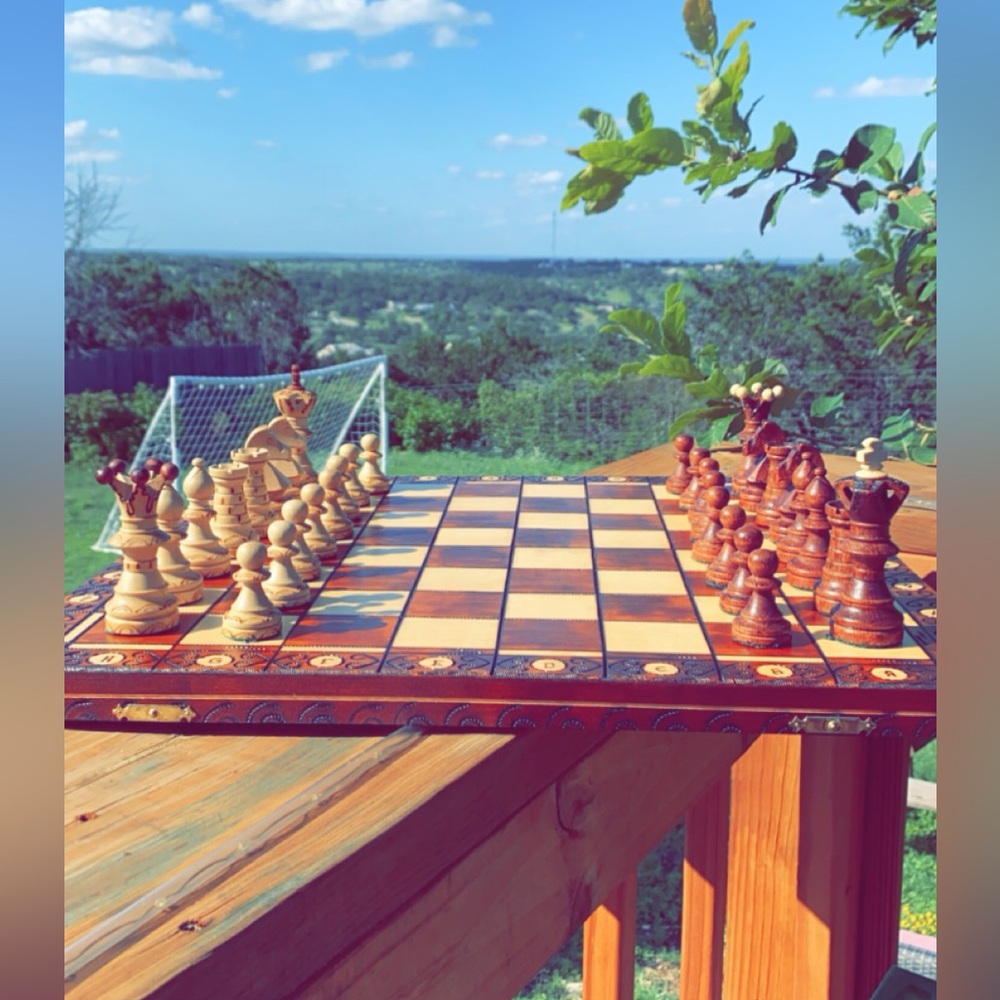 Vintage chess set